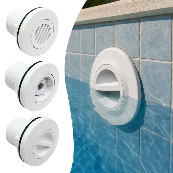 Buse de sortie d'eau de piscine en ABS durable