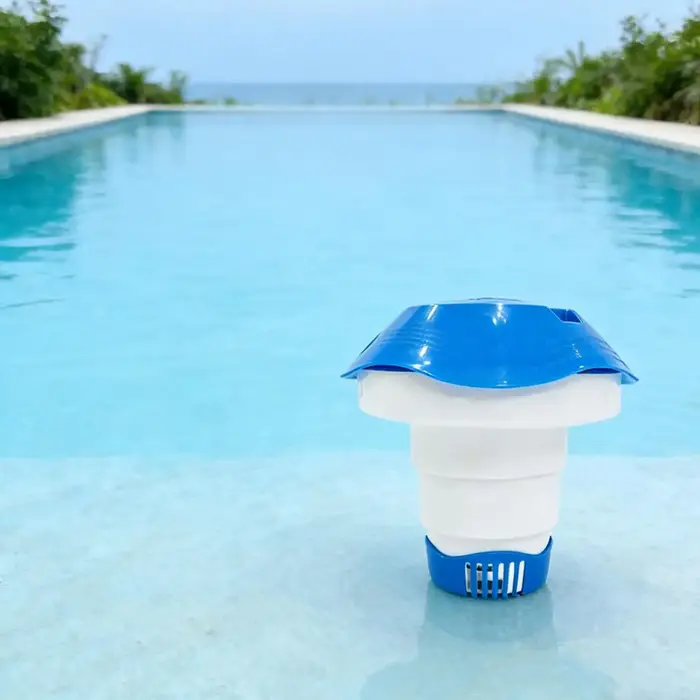 Flotteur de piscine pour pastilles de chlore