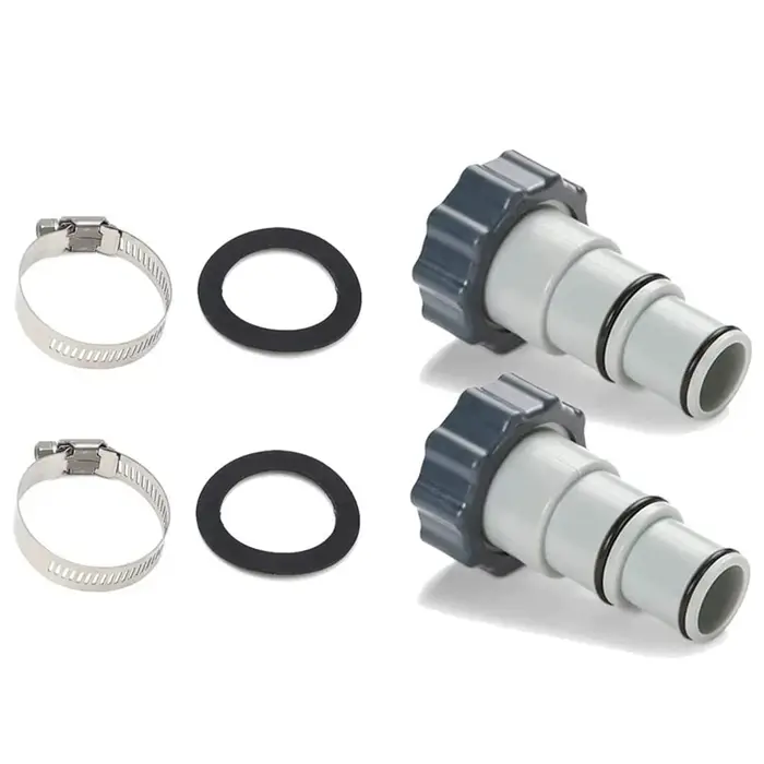 Adaptateur de tuyau pour pompes à connexion filetée Intex, valve à piston, pièces de vidange de pisc