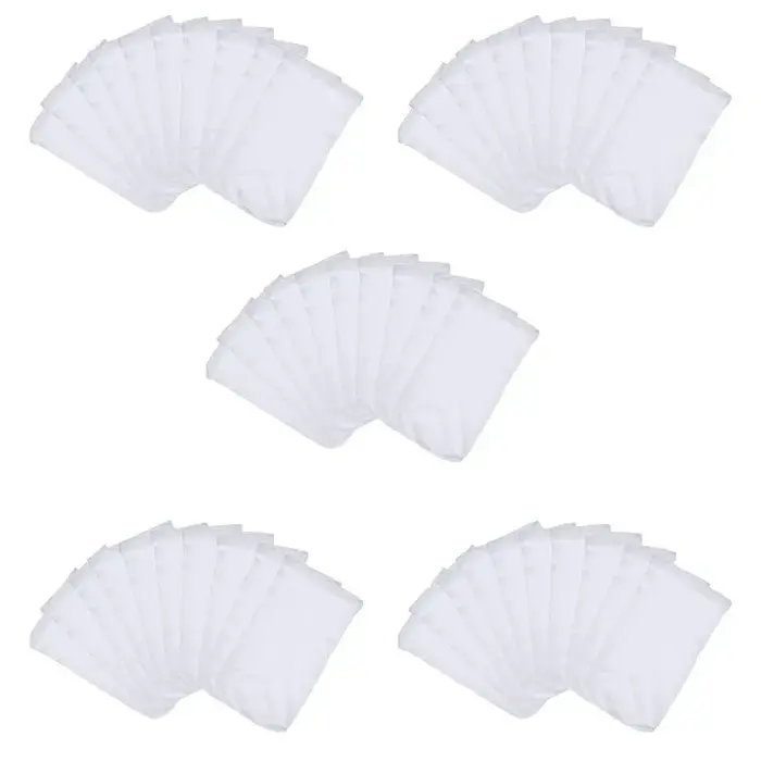 AA81-50Pcs Chaussettes de filtration pour skimmer de piscine, chaussettes de protection pour panier 