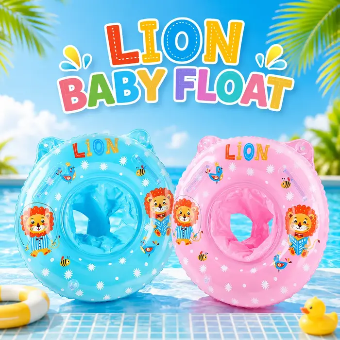 1 flotteur de piscine, bouée gonflable avec siège