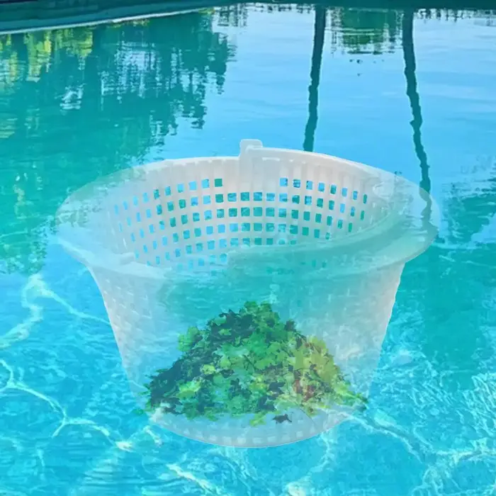 Panier de skimmer pour piscine hors sol Hayward SP1091LX SP1091WM avec poignée – Outil de nettoyage