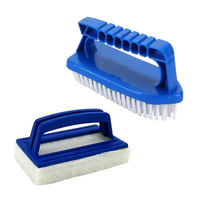 Brosse pour piscine et bains chauds, éponges murales, accessoire de nettoyage