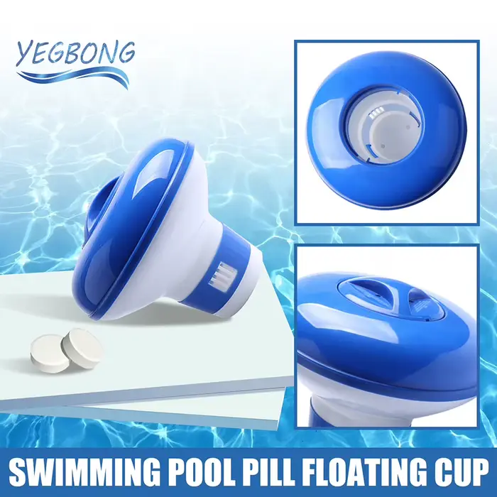 Flotteur chimique pour piscine flottante