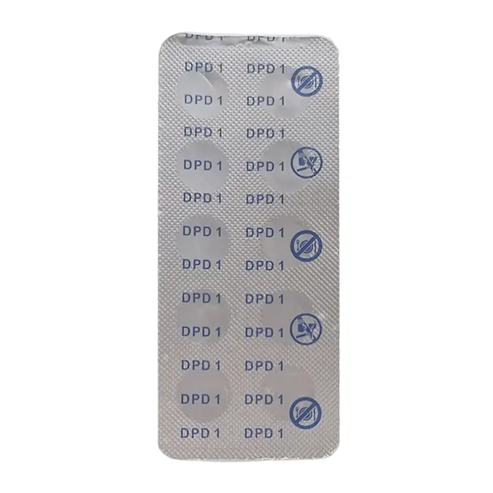 Tablettes de test de pH pour l'entretien des spas et des piscines