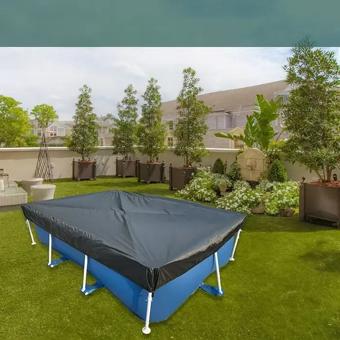1 couverture de piscine extérieure