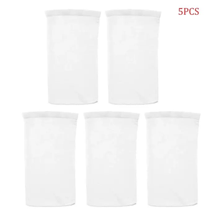 5/10/20/30/50pcs filtre stockage piscine écumoire chaussettes Nylon piscine filtre chaussettes pour 