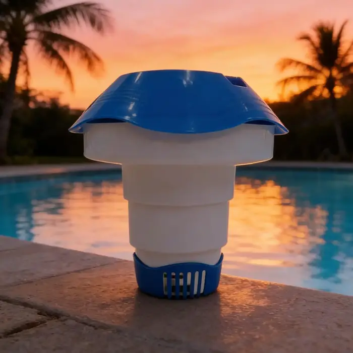 Flotteur de piscine pour pastilles de chlore