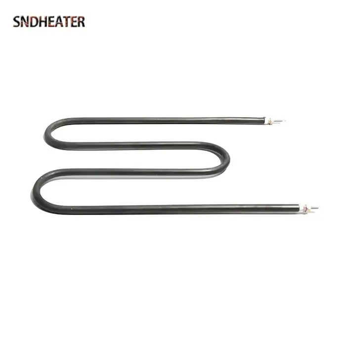 SNDHEATER 230V 1200W Élément chauffant électrique en forme de W/M 2U Vert en acier inoxydable 304, c