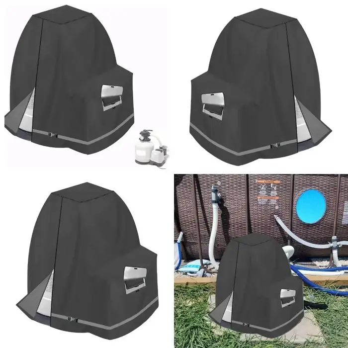 Pompes filtre à sable pour piscine extérieure, résistantes aux déchirures, protections avec ouvertur