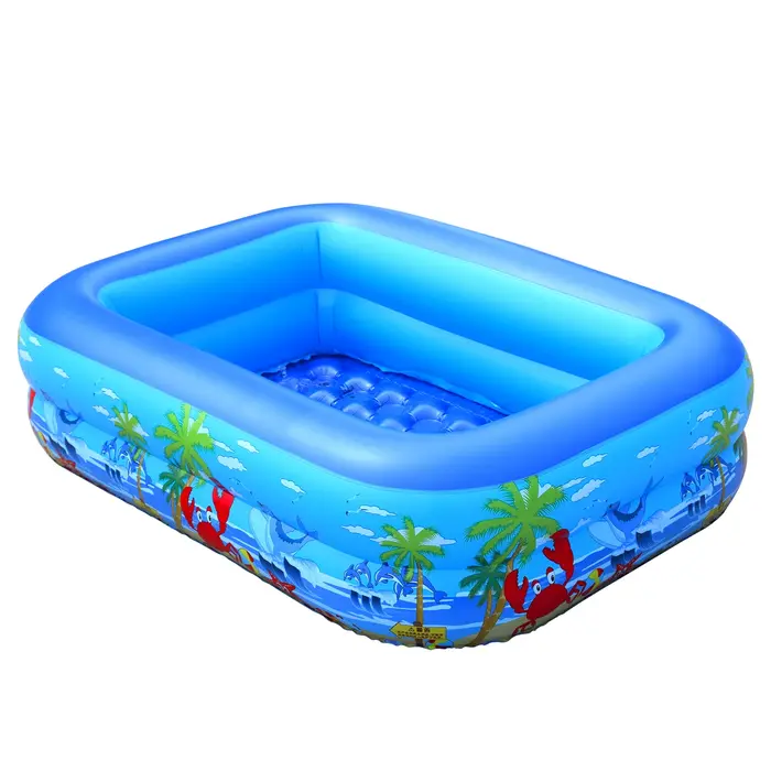 Piscine à balles gonflable pour enfants, tout-petits, piscine gonflable en PVC pour l'intérieur et l