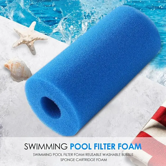 Pour Intex Type I/II/SI/H/A/B lavable piscine filtre éponge réutilisable mousse nettoyant baignoire