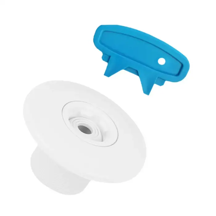 Buse de jet de piscine 2-en-1 rotative en PP