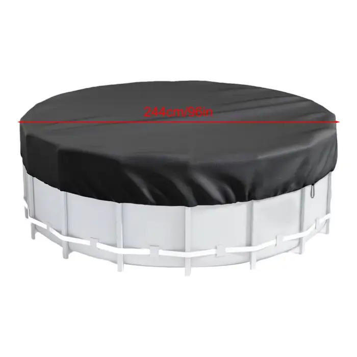8/10/12FT couvertures de piscine rondes pour piscines hors sol couverture de jacuzzi couvertures sol