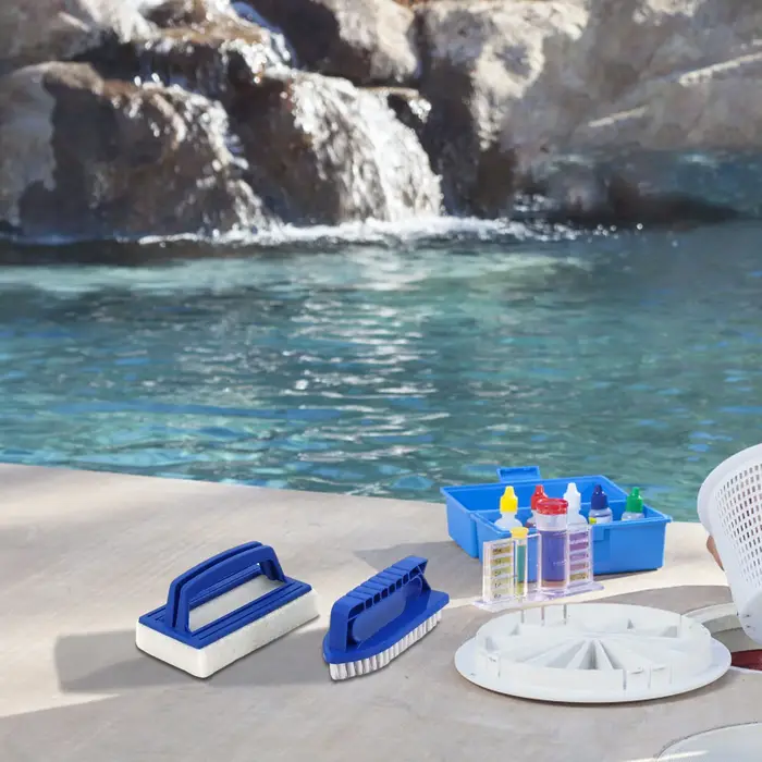 Brosse pour piscine et bains chauds, éponges murales, accessoire de nettoyage