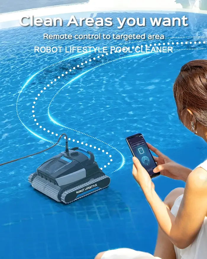 Robot nettoyeur de piscine électrique WY450