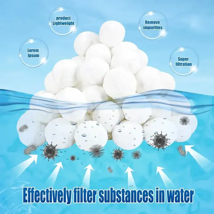 Boule de nettoyage de filtre de piscine