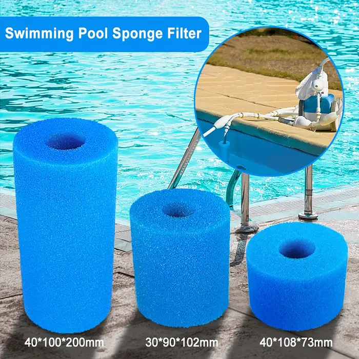 Intex S1 Type piscine extérieure mousse filtre éponge réutilisable biomousse nettoyant cartouche d'eau outil de