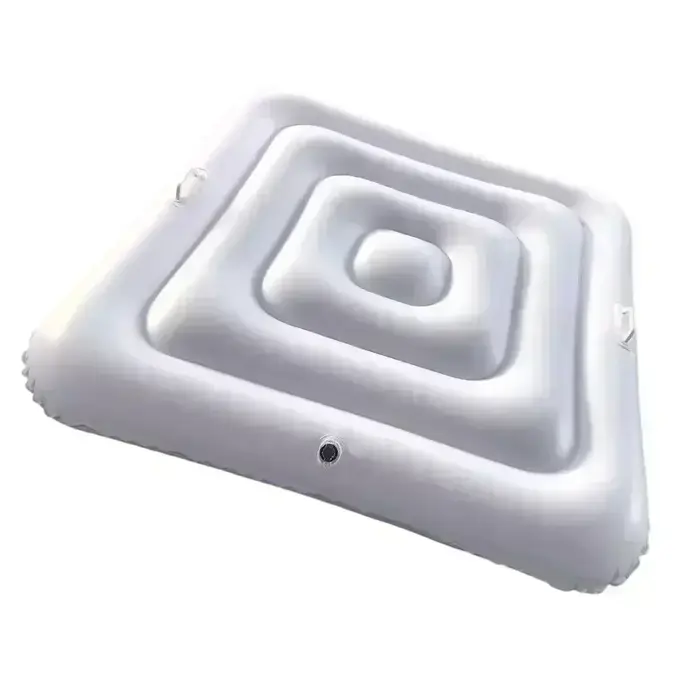 Couverture de piscine gonflable en PVC pour jacuzzi carrés