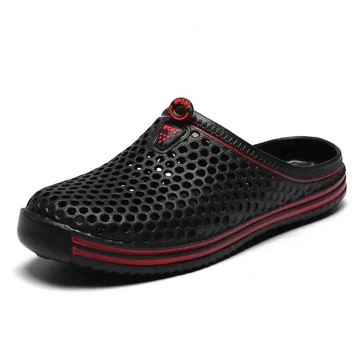 Sandales de Piscine Confortables pour Homme, Chaussures d'Extérieur, de Plage, d'Été, Sabots de Jard