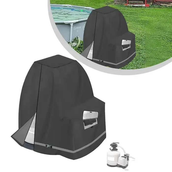 Housse de protection imperméable pour pompe à filtre à sable