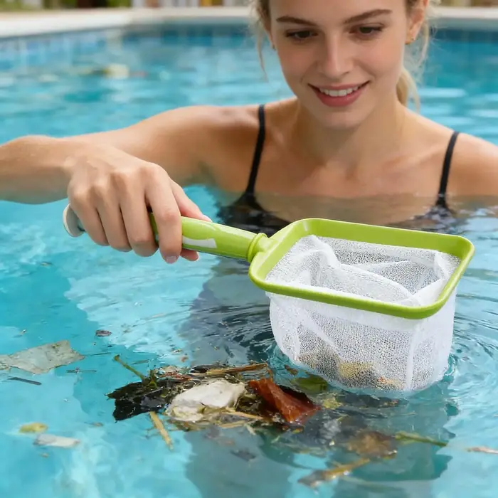 Filets de piscine pour le nettoyage