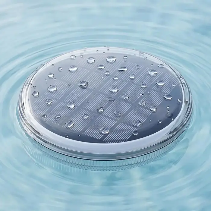 Lampes solaires pour piscine
