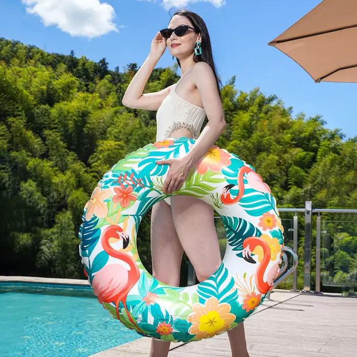 1 flotteur gonflable pour piscine