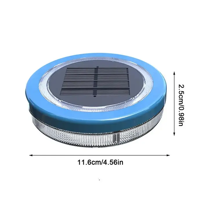 Lampe solaire LED pour piscine, couleur changeante, sous-marine, étanche, décoration flottante, pour