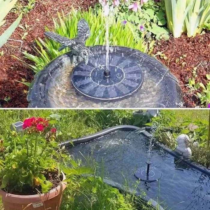 Pompe à fontaine flottante solaire de qualité supérieure
